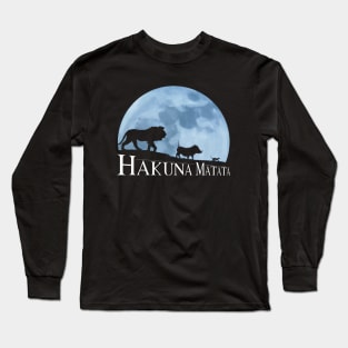 Hakuna Matata (live action) Long Sleeve T-Shirt